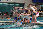Swimming vs Babson  Wheaton College Swimming & Diving vs Babson College. - Photo By: KEITH NORDSTROM : Wheaton, Swimming